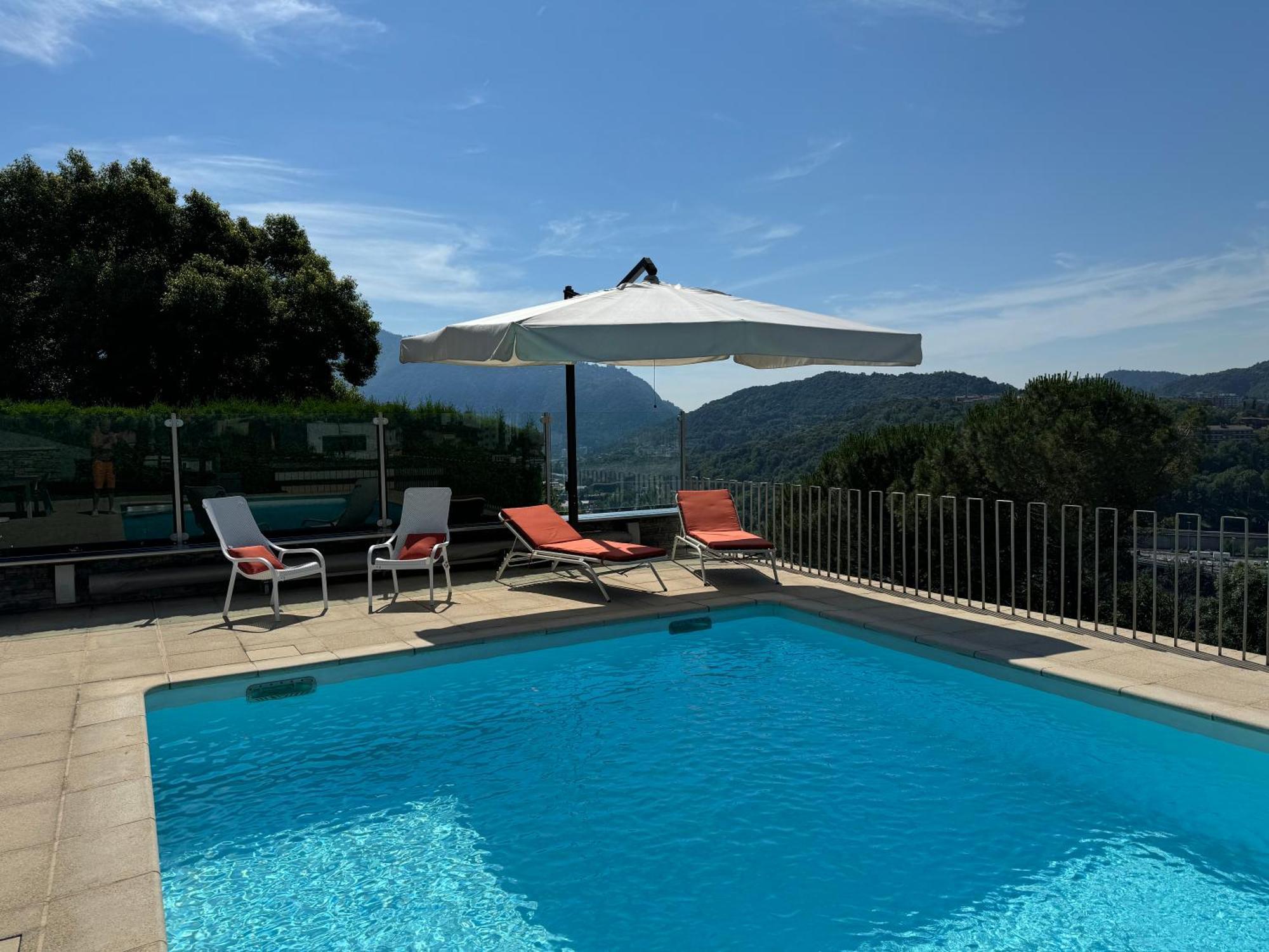 Veralto - Modern Suite With Como Lake View Vacallo Dış mekan fotoğraf